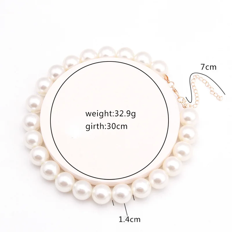 New Simple Imitation Freshwater Pearl Chain Necklace - Image 10