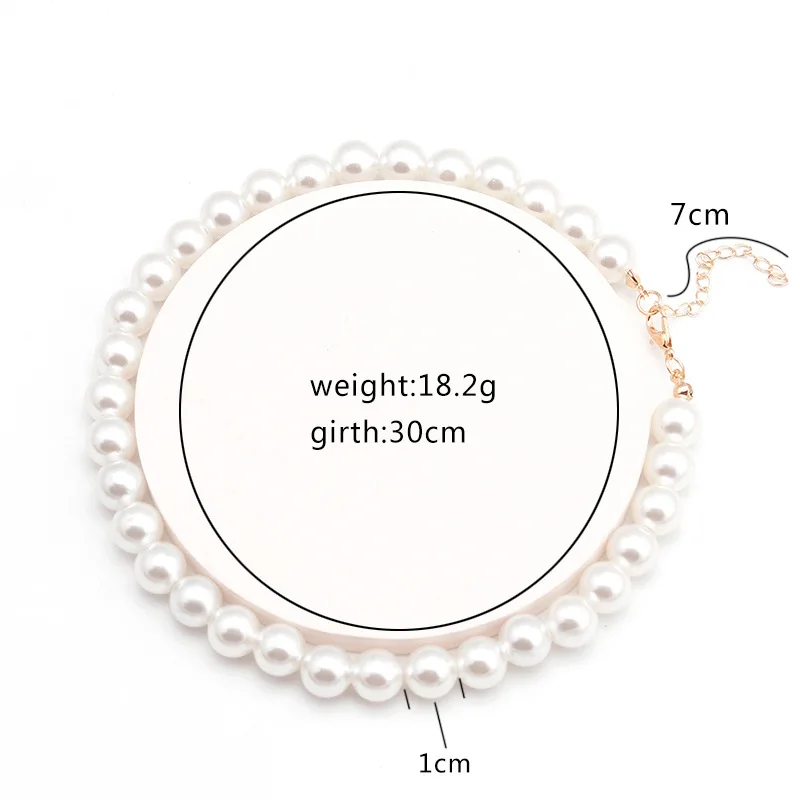 New Simple Imitation Freshwater Pearl Chain Necklace - Image 9