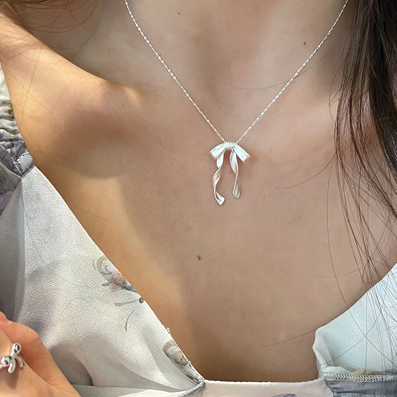 Women Butterfly Sweet Lady Ribbon Jewelry - Image 4